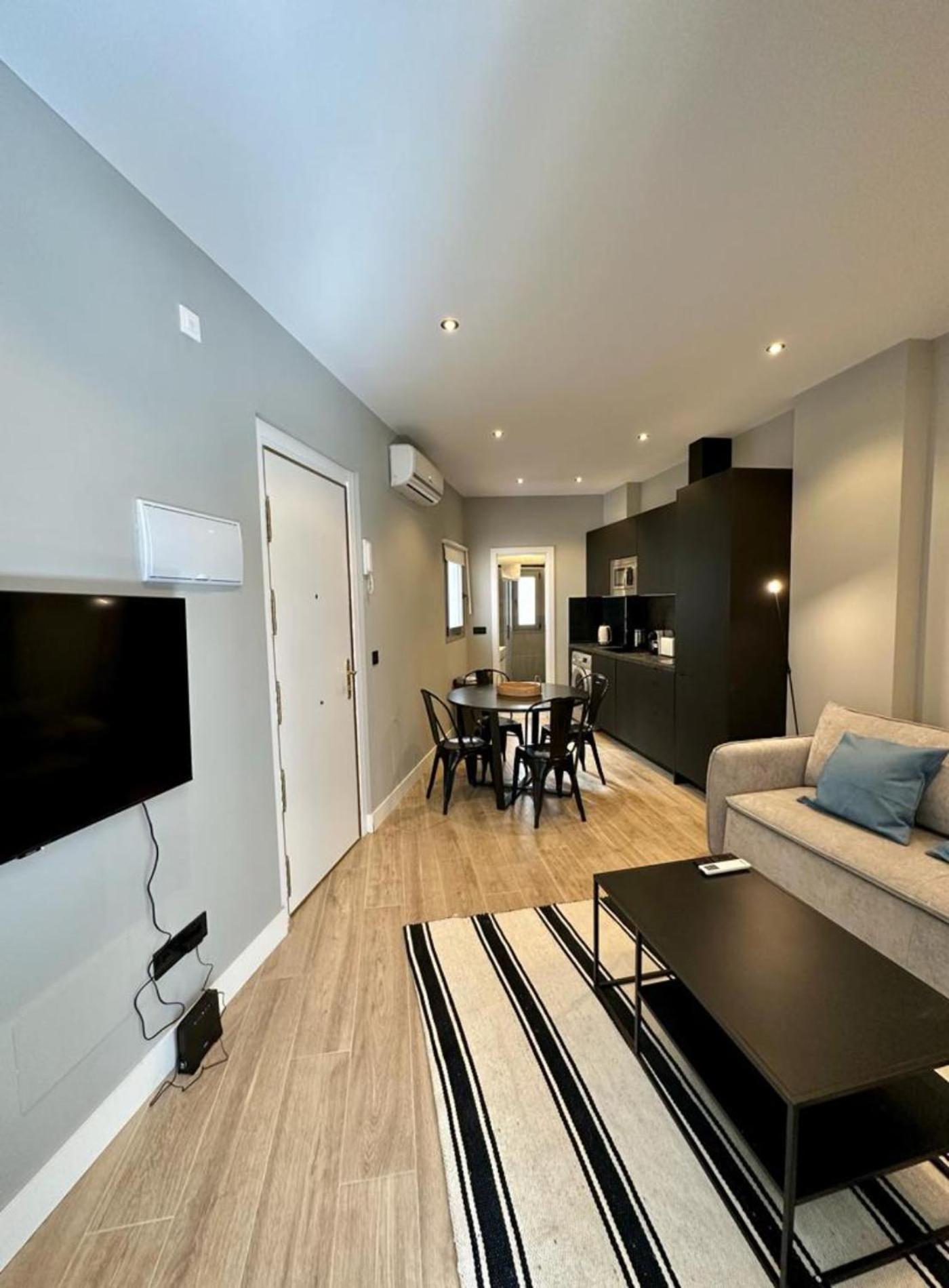 Central Apt De 2Hab Para 5Pax En Calle Silva E2 Madri Exterior foto