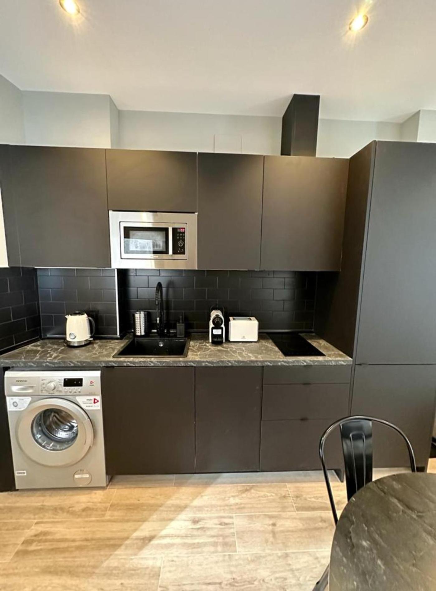 Central Apt De 2Hab Para 5Pax En Calle Silva E2 Madri Exterior foto