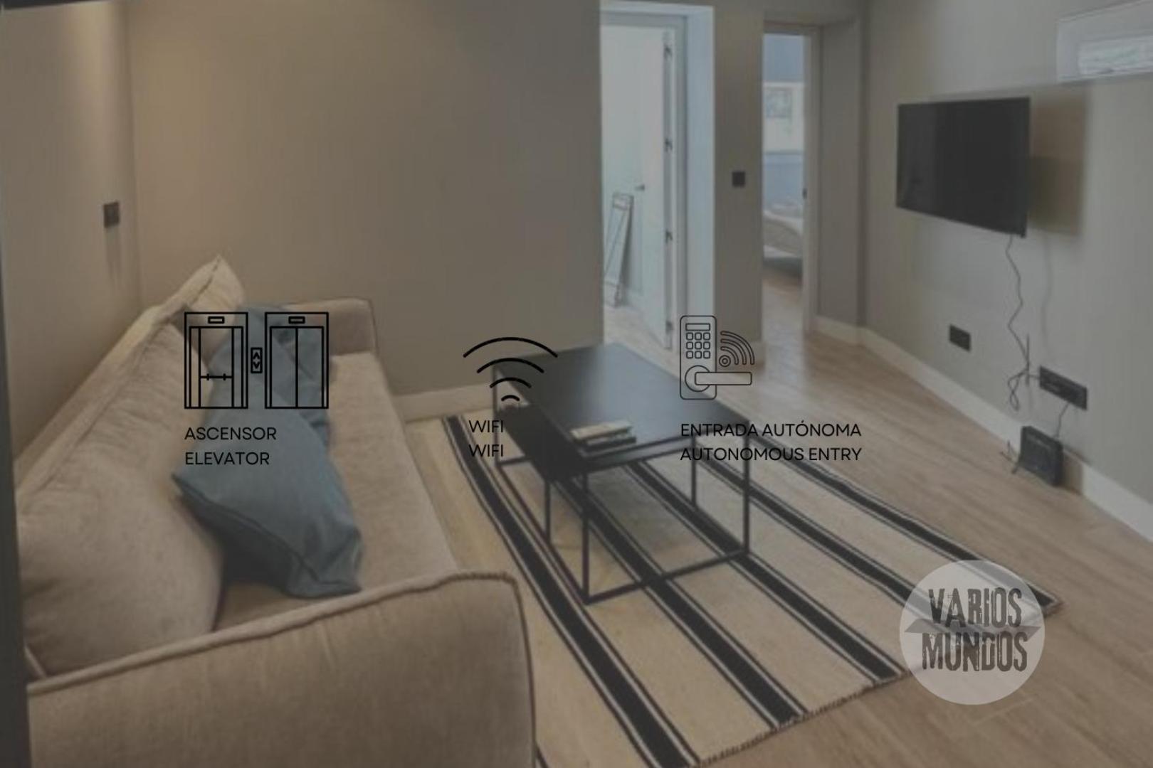 Central Apt De 2Hab Para 5Pax En Calle Silva E2 Madri Exterior foto